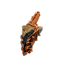Load image into Gallery viewer, Handcrafted Wire Wrapped Partial Meg Fossil Necklace