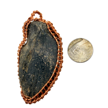 Load image into Gallery viewer, Stone Blue Handcrafted Wire Wrapped Coral Geode Necklace