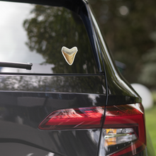 Load image into Gallery viewer, Orange Megalodon Shark Tooth Sticker