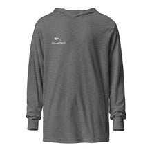Load image into Gallery viewer, Mako Hooded long-sleeve tee