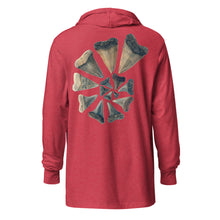 Load image into Gallery viewer, Mako Hooded long-sleeve tee