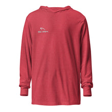 Load image into Gallery viewer, Mako Hooded long-sleeve tee