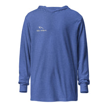 Load image into Gallery viewer, Mako Hooded long-sleeve tee