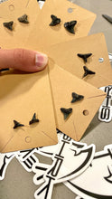 Load image into Gallery viewer, Marine Fossil Stud Earrings