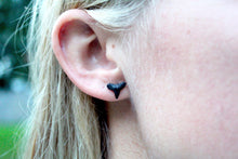 Load image into Gallery viewer, Marine Fossil Stud Earrings