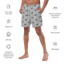 Load image into Gallery viewer, Grey Meg Swim Trunks