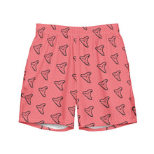Load image into Gallery viewer, Salmon Snaggletooth Swim Trunks