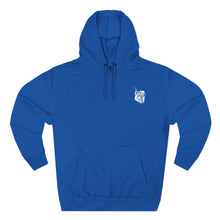 Load image into Gallery viewer, Fleece Hoodie - Scuba Steve and Megalodon Design
