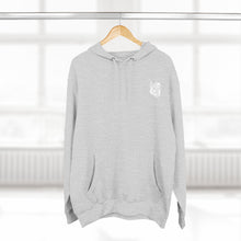 Load image into Gallery viewer, Fleece Hoodie - Scuba Steve and Megalodon Design
