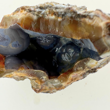 Load image into Gallery viewer, Orange &amp; Blue Coral Geode
