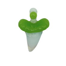 Load image into Gallery viewer, Shark Tooth Glass Pendant--Handmade!
