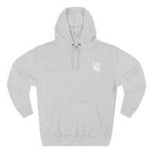 Load image into Gallery viewer, Fleece Hoodie - Scuba Steve and Megalodon Design
