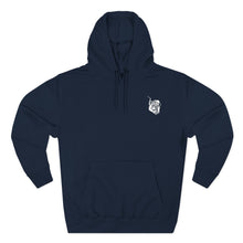 Load image into Gallery viewer, Fleece Hoodie - Scuba Steve and Megalodon Design
