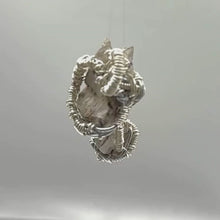 Load and play video in Gallery viewer, REAL Mastodon Fossil Necklace Pendant
