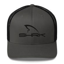 Load image into Gallery viewer, Fishing/Trucker Hat BLACK LOGO
