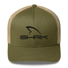 Load image into Gallery viewer, Fishing/Trucker Hat BLACK LOGO
