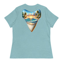 Load image into Gallery viewer, Women&#39;s Megalodon Paradise Relaxed T-Shirt
