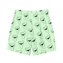 Load image into Gallery viewer, Mint Megalodon Swim Trunks
